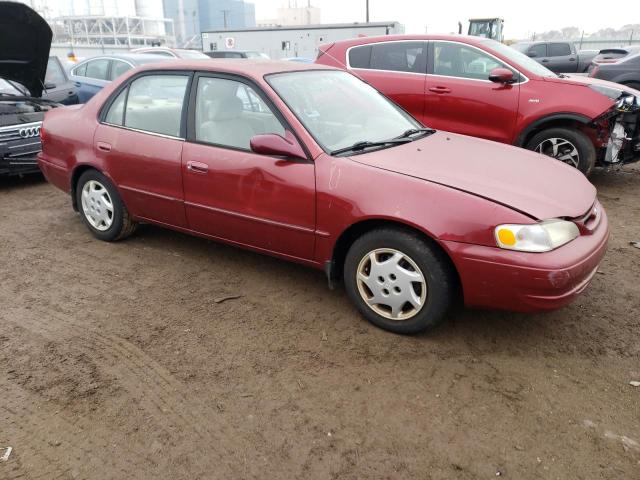 1NXBR18E8XZ169900 - 1999 TOYOTA COROLLA VE RED photo 4