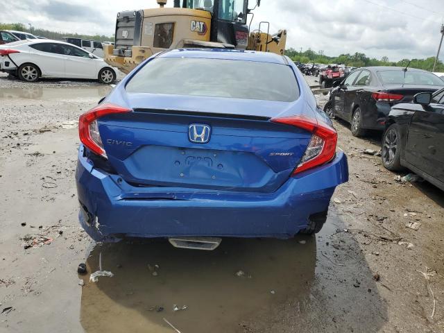 2HGFC2F8XMH510076 - 2021 HONDA CIVIC SPORT 蓝色 照片 6
