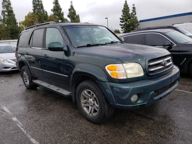 5TDZT38A84S214914 - 2004 TOYOTA SEQUOIA LIMITED GREEN photo 4