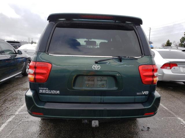 5TDZT38A84S214914 - 2004 TOYOTA SEQUOIA LIMITED GREEN photo 6