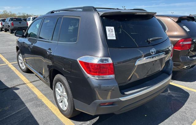 5TDZK3EH4DS129282 - 2013 TOYOTA HIGHLANDER BASE Сұр фото 3