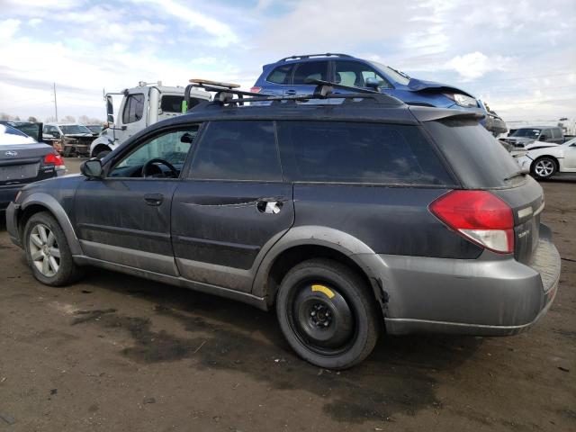 4S4BP60C397329034 - 2009 SUBARU OUTBACK GRAY photo 2