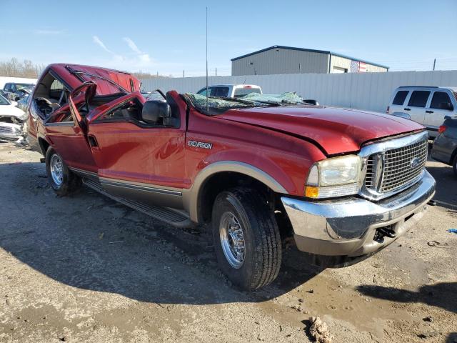 1FMNU43S42EA69418 - 2002 FORD EXCURSION LIMITED BURGUNDY photo 4