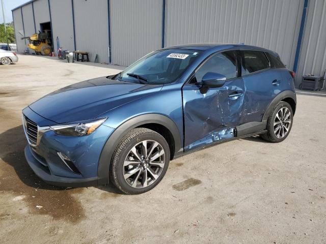 JM1DKDC76K1454567 - 2019 MAZDA CX-3 TOURING BLUE photo 1