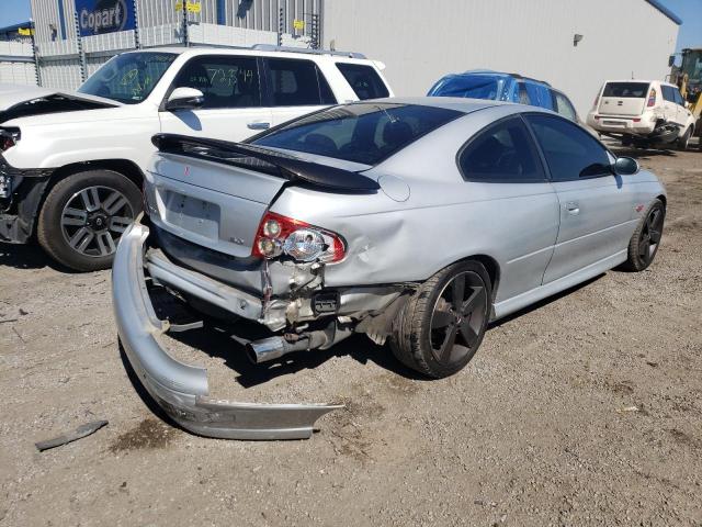 6G2VX12U95L440819 - 2005 PONTIAC GTO GRAY photo 3