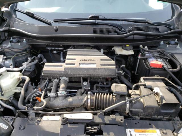 2HKRW2H55KH654385 - 2019 HONDA CR-V EX GRAY photo 11