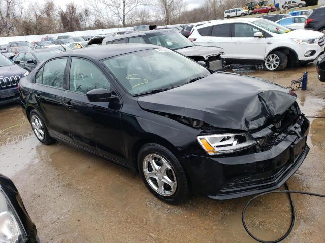 3VW2K7AJ5FM419709 - 2015 VOLKSWAGEN JETTA BASE 黑色 照片 4