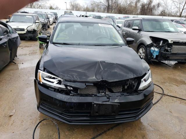 3VW2K7AJ5FM419709 - 2015 VOLKSWAGEN JETTA BASE 黑色 照片 5