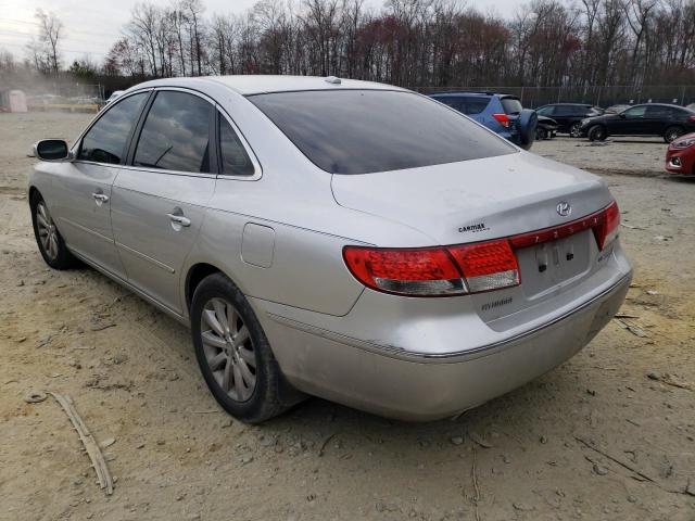 KMHFC4DF0AA513165 - 2010 HYUNDAI AZERA GLS SILVER photo 2