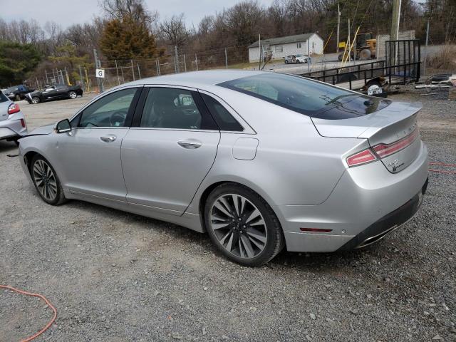 3LN6L5F99KR604889 - 2019 LINCOLN MKZ RESERVE II SILVER photo 2