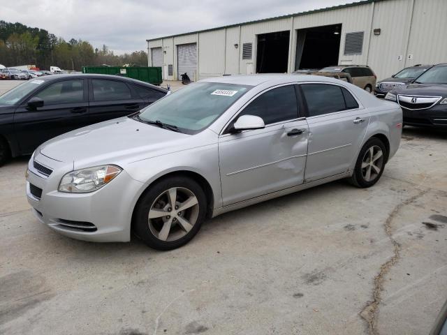 1G1ZC5E05CF142214 - 2012 CHEVROLET MALIBU 1LT SILVER photo 1