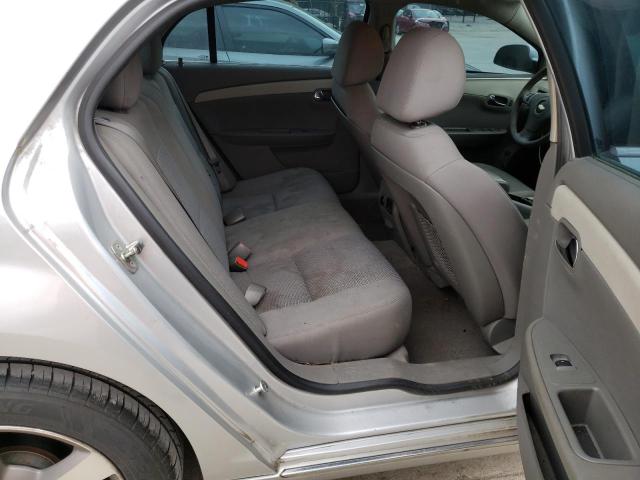1G1ZC5E05CF142214 - 2012 CHEVROLET MALIBU 1LT SILVER photo 10