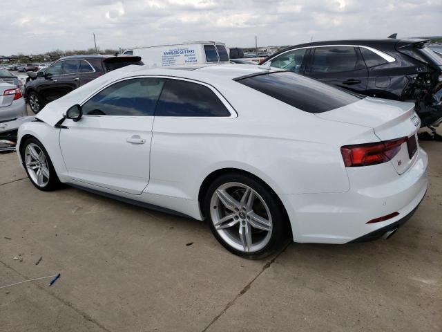 WAUTNAF52JA021688 - 2018 AUDI A5 PREMIUM PLUS S-LINE WHITE photo 2