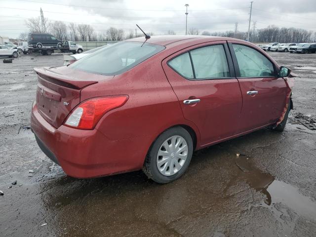 3N1CN7AP5KL869673 - 2019 NISSAN VERSA S RED photo 3