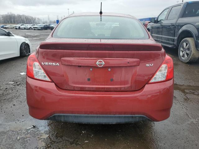 3N1CN7AP5KL869673 - 2019 NISSAN VERSA S RED photo 6