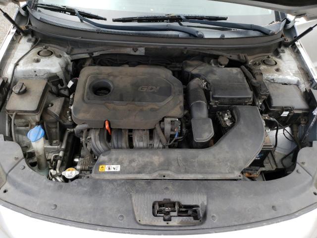 5NPE34AFXGH421986 - 2016 HYUNDAI SONATA SPORT SILVER photo 11