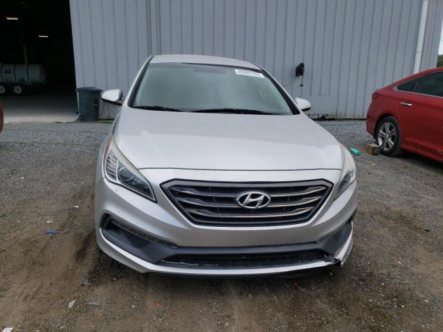 5NPE34AFXGH421986 - 2016 HYUNDAI SONATA SPORT SILVER photo 5