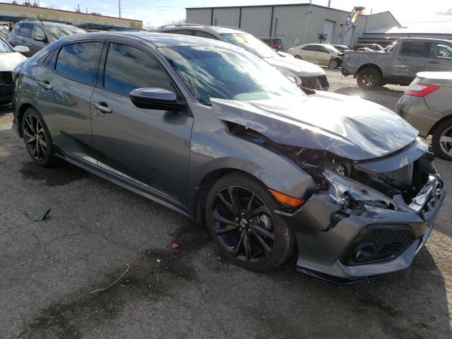 SHHFK7H46JU239686 - 2018 HONDA CIVIC SPORT 灰色 照片 4