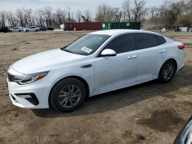 5XXGT4L3XLG386142 - 2020 KIA OPTIMA LX WHITE photo 1