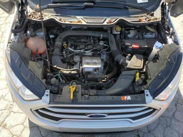 MAJ3P1TE1JC184330 - 2018 FORD ECOSPORT SE ვერცხლისფერი ფოტო 12