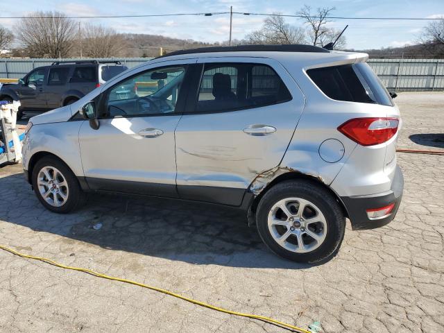 MAJ3P1TE1JC184330 - 2018 FORD ECOSPORT SE ვერცხლისფერი ფოტო 2