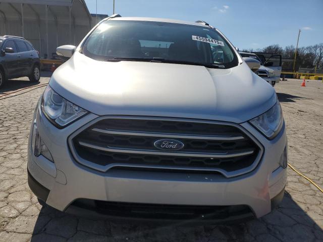 MAJ3P1TE1JC184330 - 2018 FORD ECOSPORT SE ვერცხლისფერი ფოტო 5