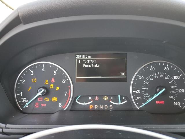 MAJ3P1TE1JC184330 - 2018 FORD ECOSPORT SE ვერცხლისფერი ფოტო 9