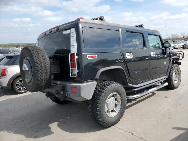 5GRGN23U36H116456 - 2006 HUMMER H2 BLACK photo 3