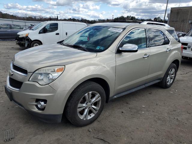 2CNFLGEC2B6226883 - 2011 CHEVROLET EQUINOX LTZ GOLD photo 1