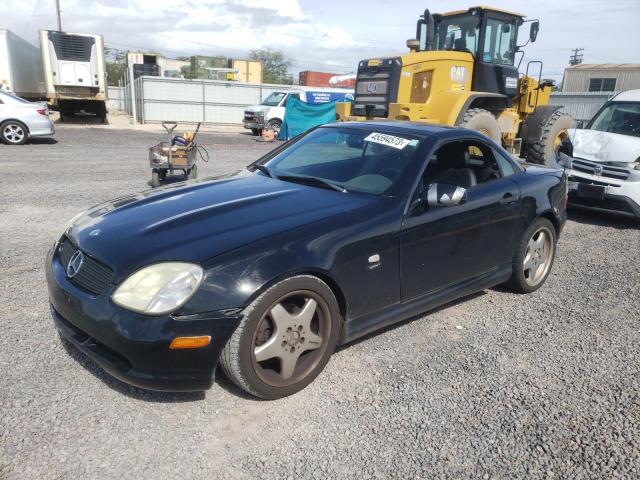 WDBKK47F1XF103616 - 1999 MERCEDES-BENZ SLK 230 KOMPRESSOR BLACK photo 1