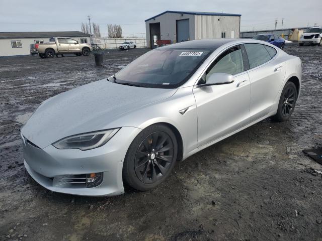 5YJSA1E2XHF191509 - 2017 TESLA MODEL S SILVER photo 1