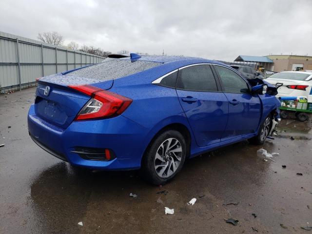 19XFC2F76JE023065 - 2018 HONDA CIVIC EX BLUE photo 3