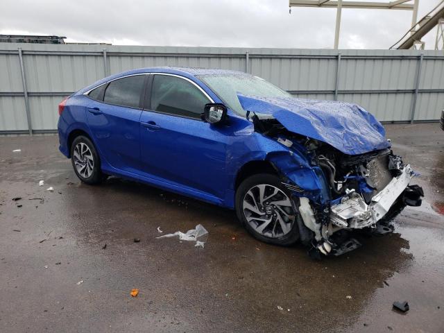 19XFC2F76JE023065 - 2018 HONDA CIVIC EX BLUE photo 4