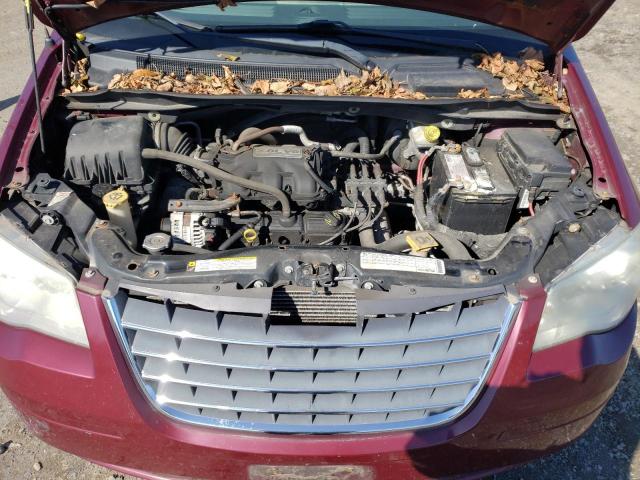 2A8HR54109R611490 - 2009 CHRYSLER TOWN AND C TOURING MAROON photo 12