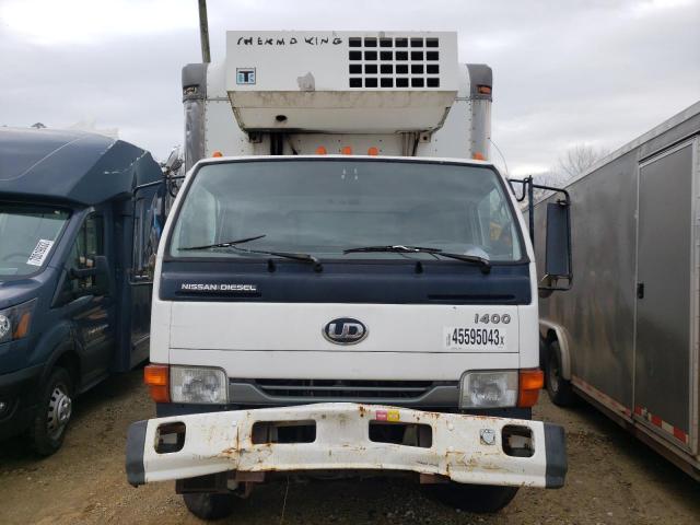 JNAUZU1J34A455255 - 2004 NISSAN DIESEL UD1400 WHITE photo 5