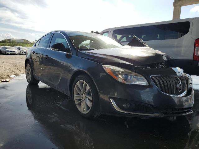 2G4GK5EX0F9145397 - 2015 BUICK REGAL GRAY photo 4