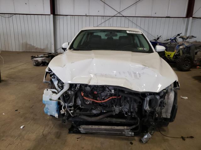 3FA6P0LU0JR123910 - 2018 FORD FUSION SE HYBRID WHITE photo 5