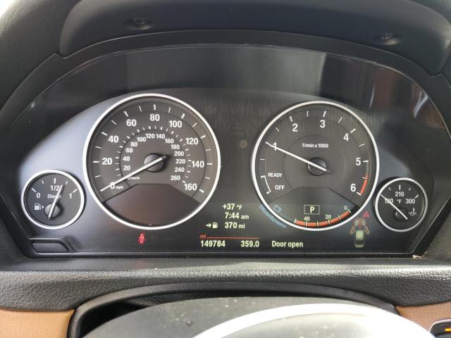 WBA3D5C53EKX96760 - 2014 BMW 328 D XDRIVE WHITE photo 9