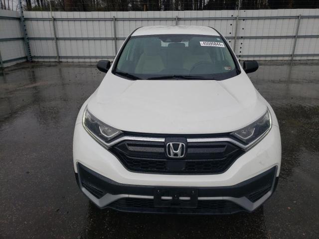 5J6RW2H21LL006345 - 2020 HONDA CR-V LX WHITE photo 5