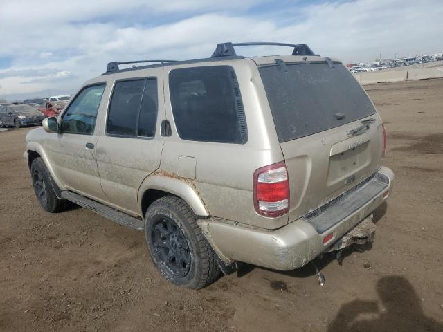 JN8DR09Y92W745480 - 2002 NISSAN PATHFINDER LE თაფლისფერი ფოტო 2