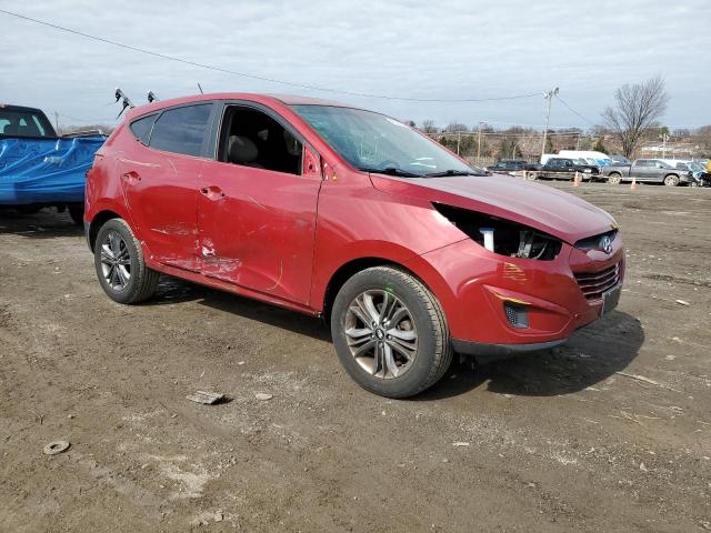 KM8JT3AF8FU084825 - 2015 HYUNDAI TUCSON GLS RED photo 4