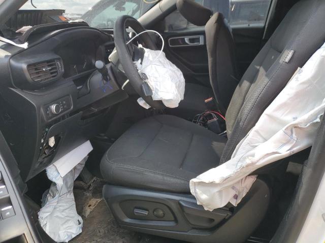 1FM5K8AB5LGA18595 - 2020 FORD EXPLORER POLICE INTERCEPTOR WHITE photo 7