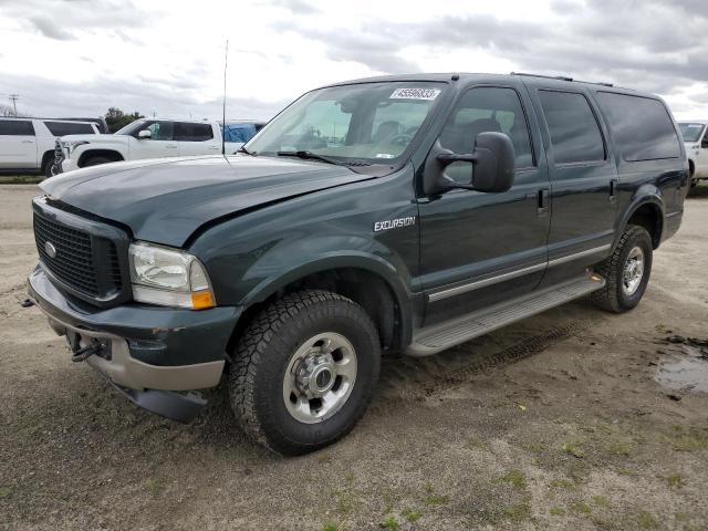 1FMSU43P53EC79509 - 2003 FORD EXCURSION LIMITED GREEN photo 1