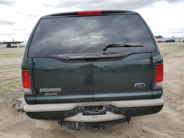 1FMSU43P53EC79509 - 2003 FORD EXCURSION LIMITED GREEN photo 6