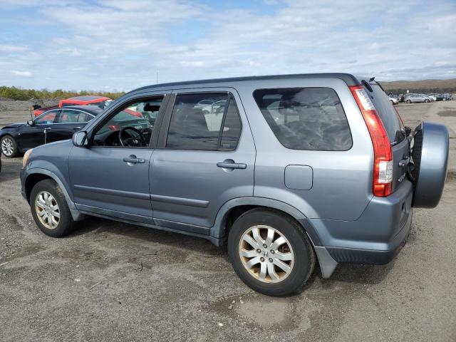 JHLRD78985C064691 - 2005 HONDA CR-V SE BLUE photo 2