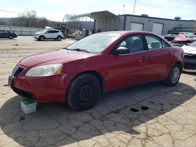 1G2ZF58B174179374 - 2007 PONTIAC G6 VALUE LEADER RED photo 1