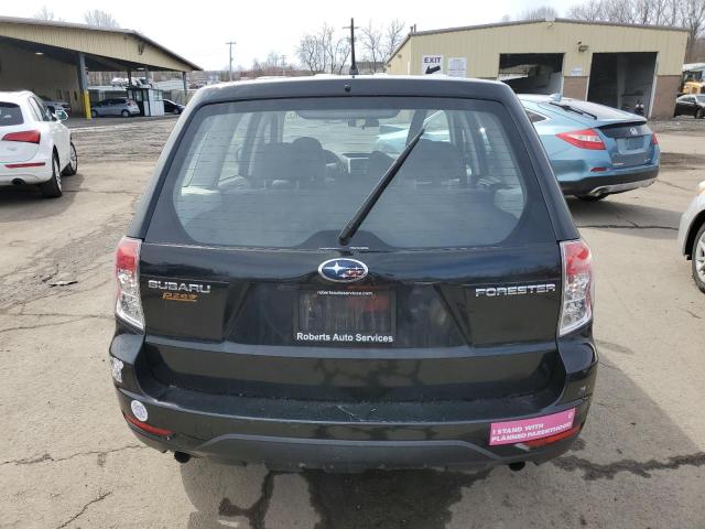 JF2SH61629H737417 - 2009 SUBARU FORESTER 2.5X BLACK photo 6