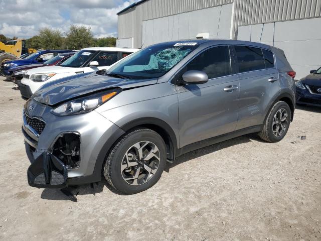 KNDPM3AC1M7901758 - 2021 KIA SPORTAGE LX GRAY photo 1