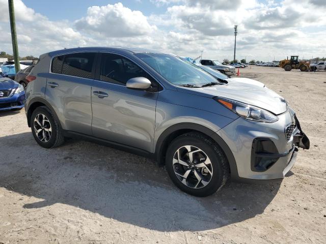 KNDPM3AC1M7901758 - 2021 KIA SPORTAGE LX GRAY photo 4