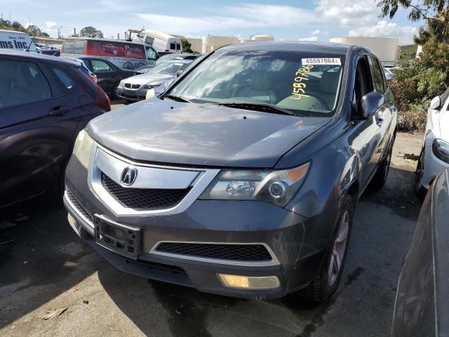 2HNYD2H29CH535525 - 2012 ACURA MDX GRAY photo 1